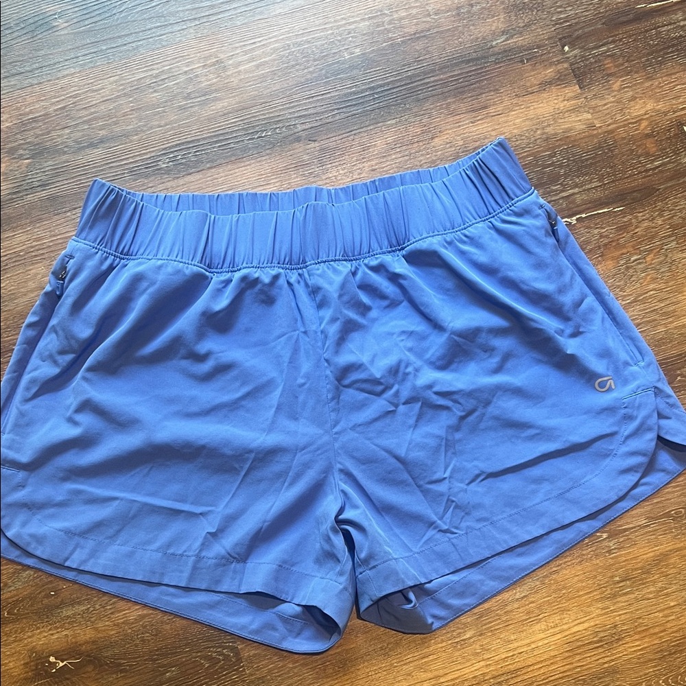 GAP Women's Vibrant Blue Athletic Shorts